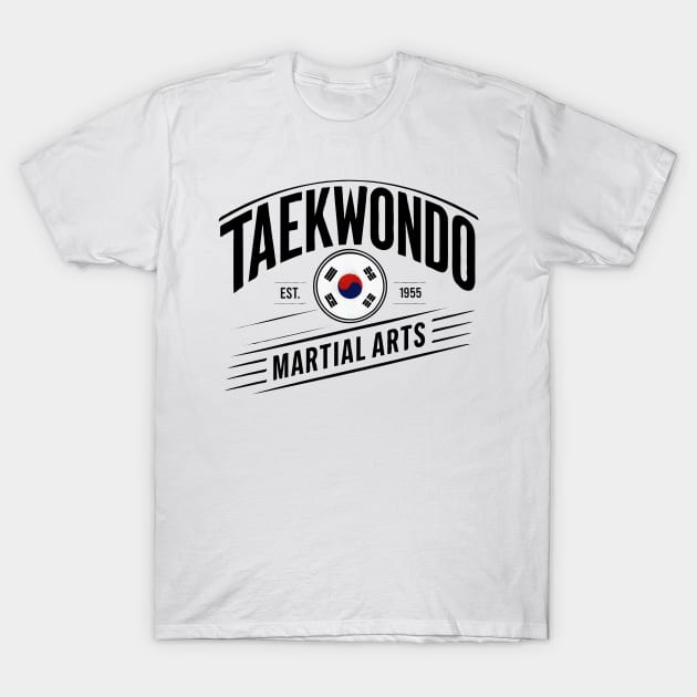 Taekwondo gift Martial Arts T-Shirt by TopTees